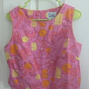 Lilly Pulitzer Pink and Orange Tank Top